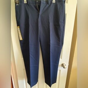 Blue, Straight Leg Pants